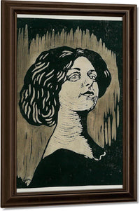 Sunnfjord Girl By Nicolai Astrup Fine Art Print