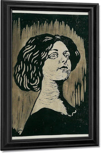 Sunnfjord Girl By Nicolai Astrup Fine Art Print