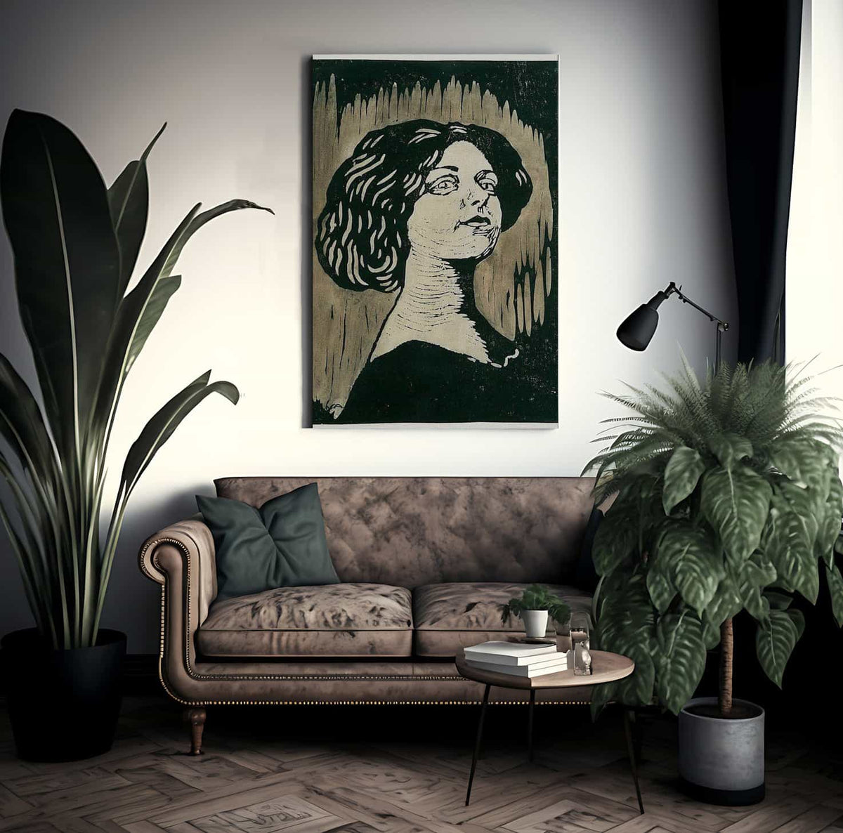 Sunnfjord Girl By Nicolai Astrup Fine Art Print