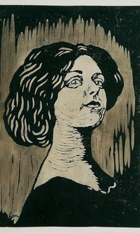 Sunnfjord Girl By Nicolai Astrup Fine Art Print