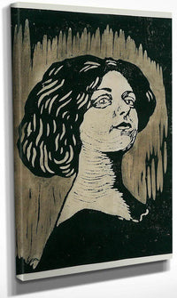 Sunnfjord Girl By Nicolai Astrup Fine Art Print