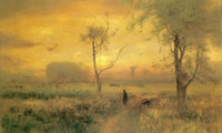 Sunrise 1887 By George Inness Fine Art Print
