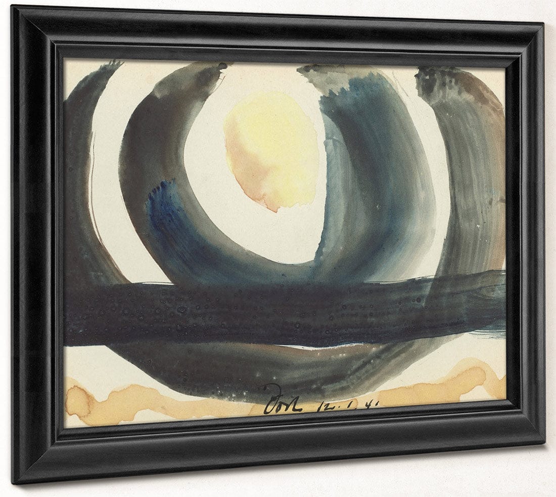 Sunrise Iii (Set Of Three) By Arthur Dove Fine Art Print