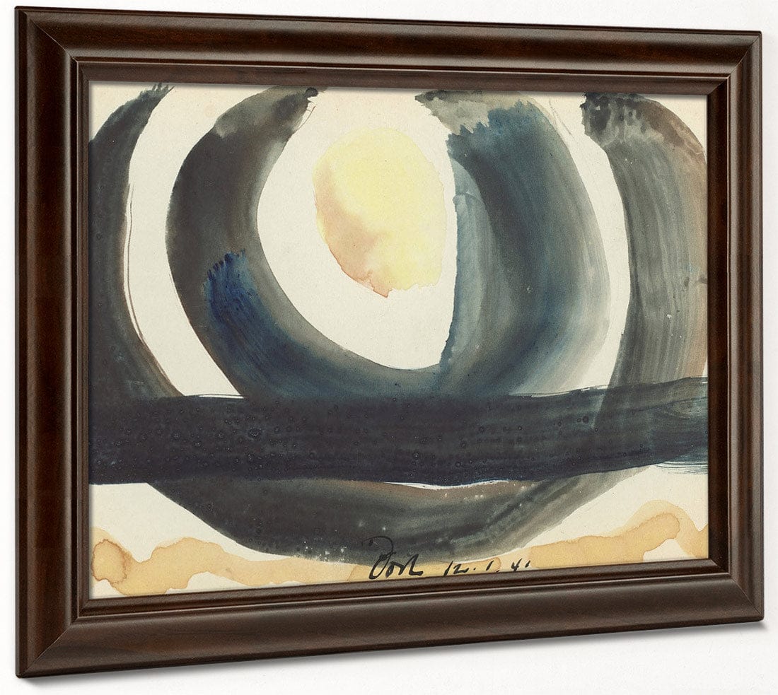 Sunrise Iii (Set Of Three) By Arthur Dove Fine Art Print