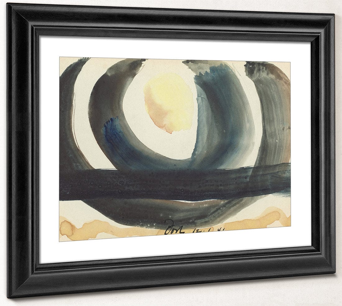 Sunrise Iii (Set Of Three) By Arthur Dove Fine Art Print