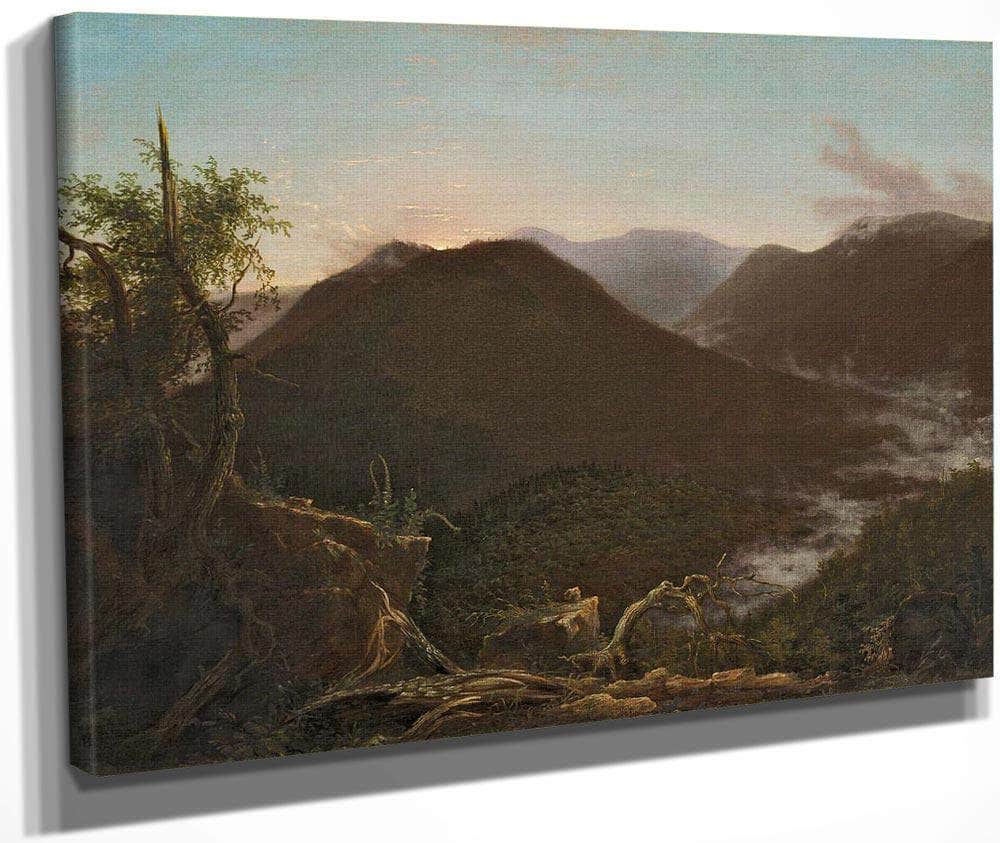 Sunrise In The Catskills By Cole Thomas Fine Art Print