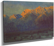 Sunrise In The Sierras By Albert Bierstadt Fine Art Print