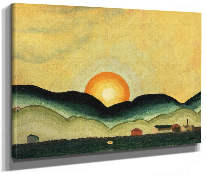 Sunrise, Northport Harbor By Arthur Dove Fine Art Print