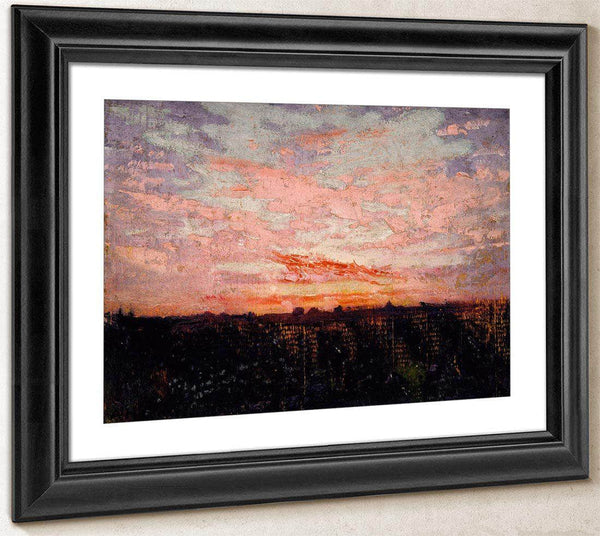 Sunrise Or Sunset, Study For Book, Concealing Coloration In The Animal Kingdom By Abbott Handerson Thayer Fine Art Print