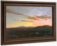 Sunset 1856 65 By Frederic Edwin Church Fine Art Print