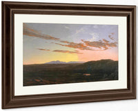 Sunset 1856 65 By Frederic Edwin Church Fine Art Print