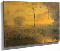 Sunset At Montclair By George Inness Fine Art Print