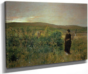 Sunset At Shinnecock By  Chase William Merritt Fine Art Print