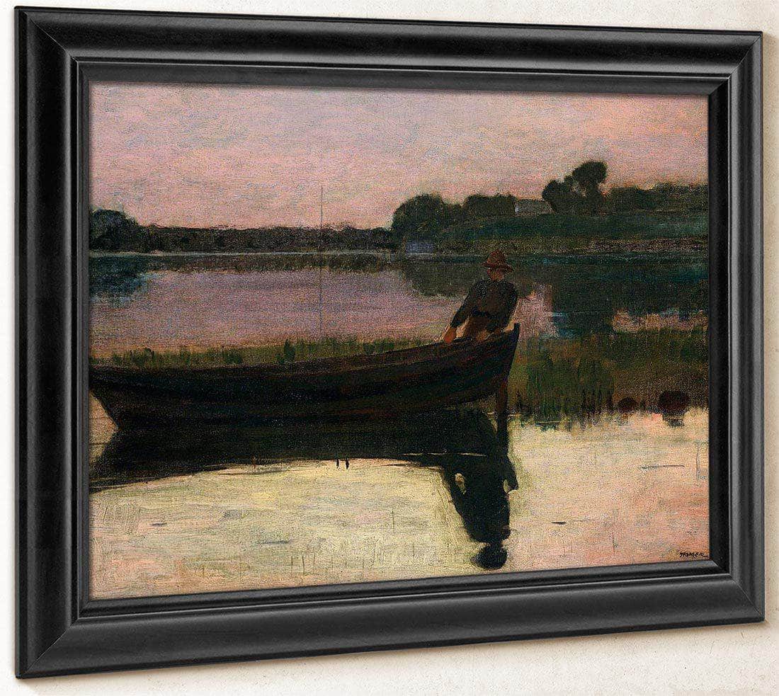 Sunset By Homer Winslow Fine Art Print