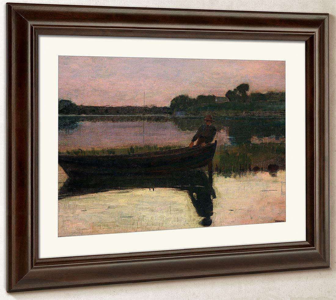 Sunset By Homer Winslow Fine Art Print