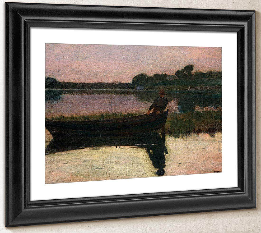 Sunset By Homer Winslow Fine Art Print
