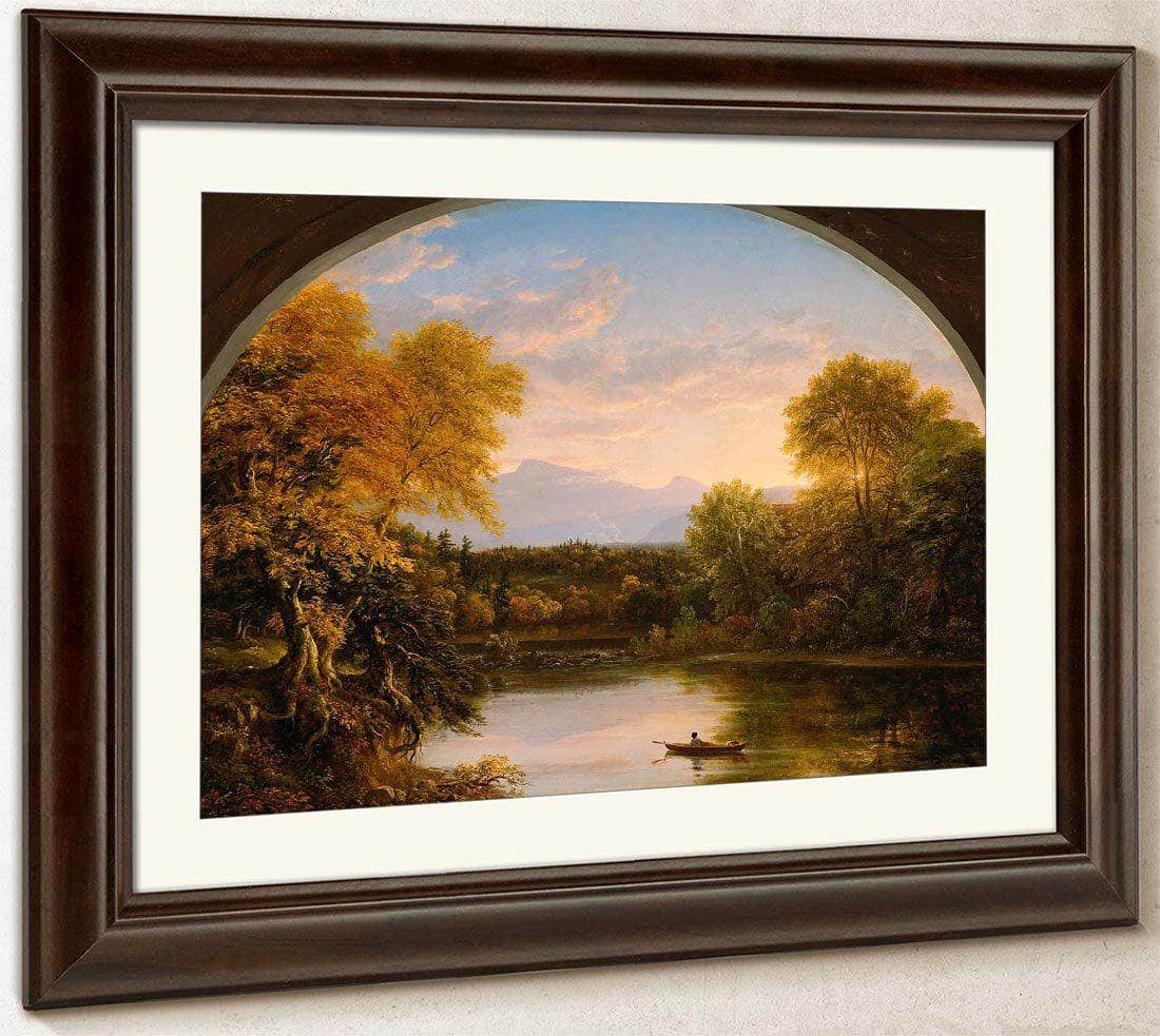 Sunset In The Catskills By Cole Thomas Fine Art Print