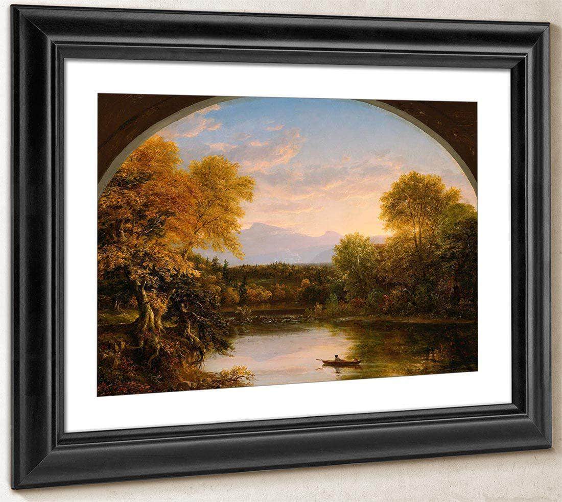 Sunset In The Catskills By Cole Thomas Fine Art Print