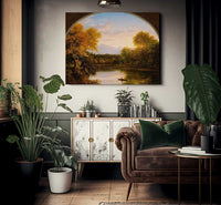 Sunset In The Catskills By Cole Thomas Fine Art Print