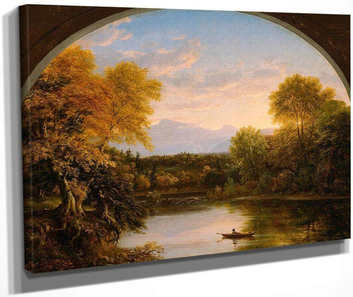 Sunset In The Catskills By Cole Thomas Fine Art Print