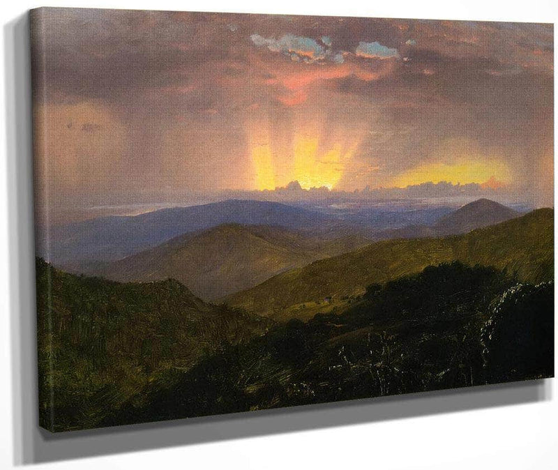 Sunset Jamaica By Frederic Edwin Church Fine Art Print