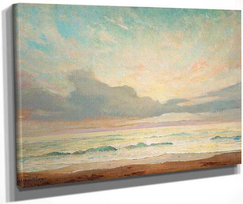 Sunset On The Channel By Colin Campbell Cooper Fine Art Print