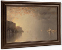 Sunset On The Hudson By Sanford Robinson Gifford Fine Art Print