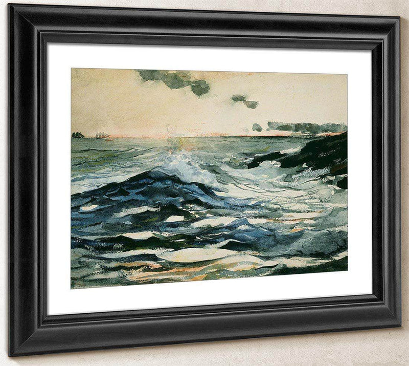 Sunset Prout's Neck By Winslow Homer Fine Art Print