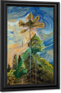 Sunshine And By Tumult By Emily Carr Fine Art Print