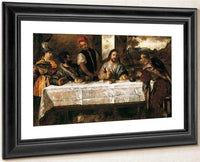 Supper At Emmaus (After Titian) By William Etty Fine Art Print