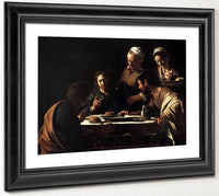 Supper At Emmaus By Caravaggio Fine Art Print