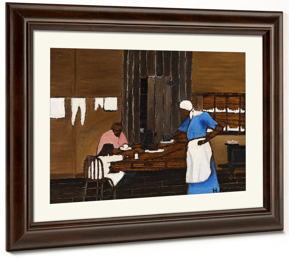 Supper Time By Horace Pippin Fine Art Print