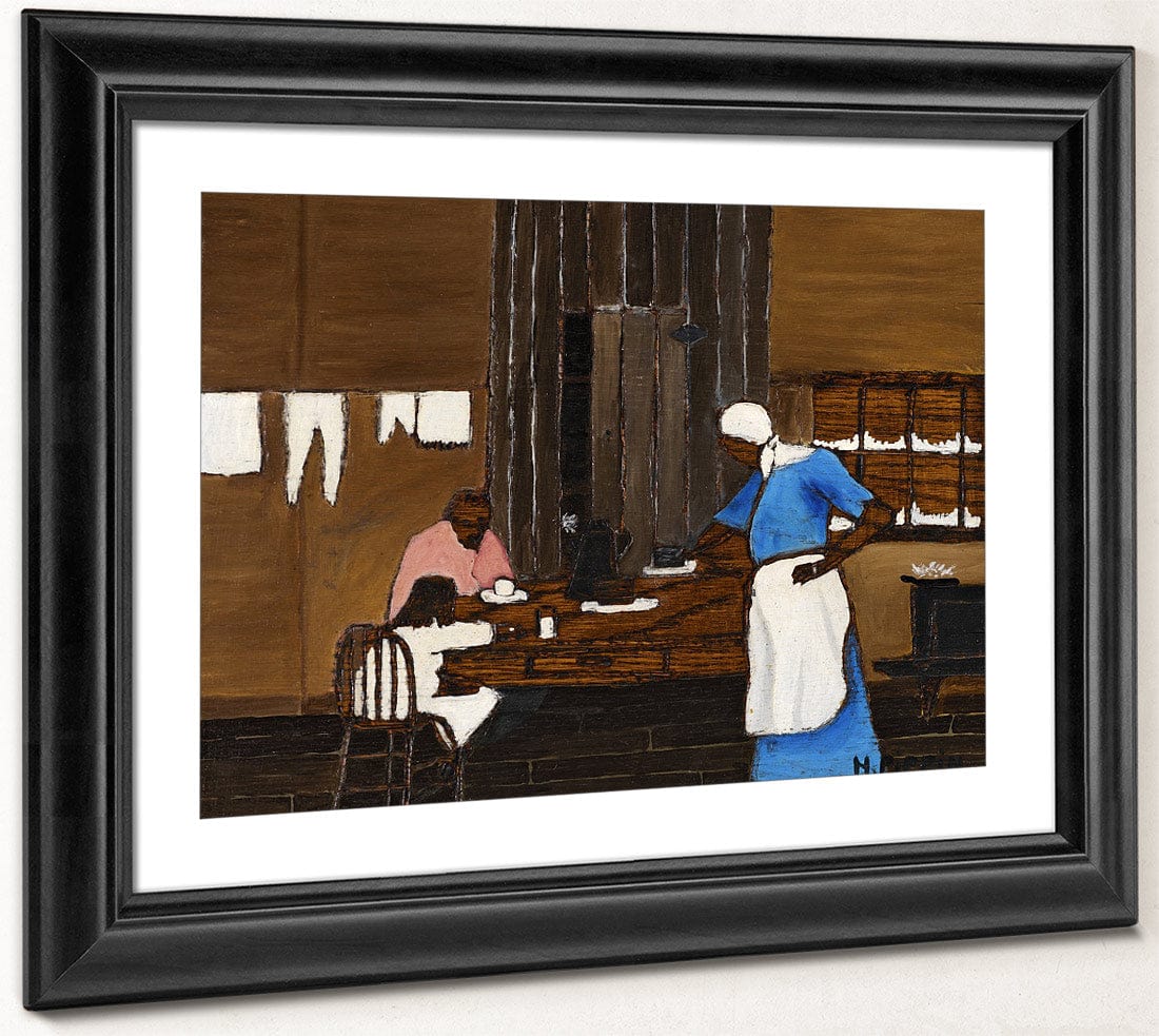 Supper Time By Horace Pippin Fine Art Print
