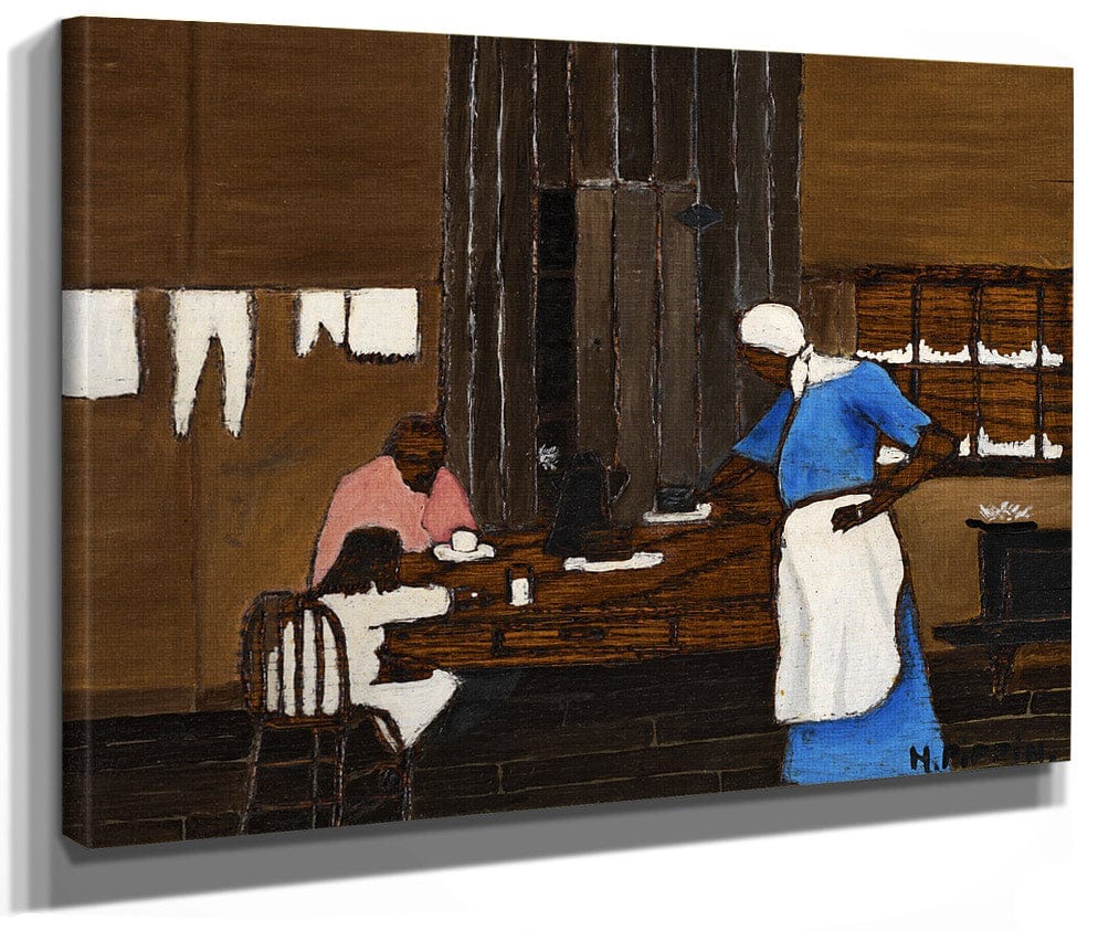Supper Time By Horace Pippin Fine Art Print