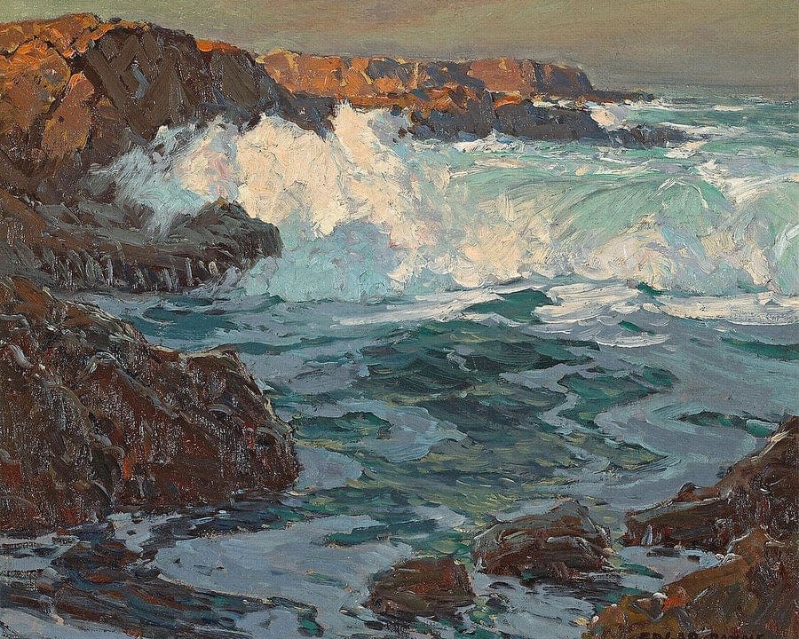 Surging Sea By Edgar Payne Fine Art Print