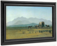 Surveyors Wagon By Albert Bierstadt Fine Art Print