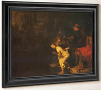 Susanna Surprised By The Elders, 1647 By Rembrandt Fine Art Print