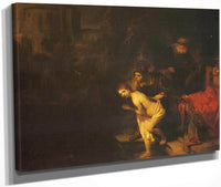 Susanna Surprised By The Elders, 1647 By Rembrandt Fine Art Print