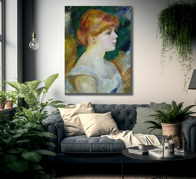 Suzanne Valadon By Pierre August Renoir Fine Art Print