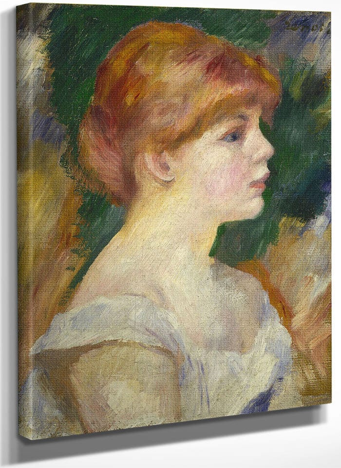 Suzanne Valadon By Pierre Auguste Renoir Fine Art Print