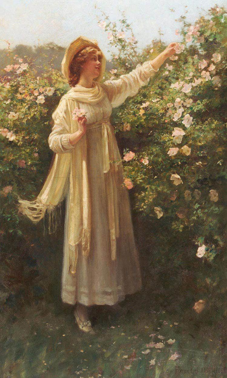 Sweet Briar By Robert Reid Fine Art Print