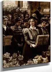 Sweet Harmony By Alice Barber Stephens Fine Art Print