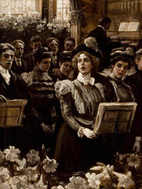 Sweet Harmony By Alice Barber Stephens Fine Art Print