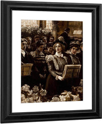 Sweet Harmony By Alice Barber Stephens Fine Art Print