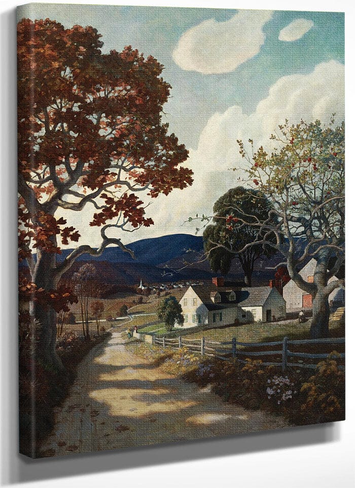 Sweet Land Of Liberty By NC Wyeth Fine Art Print