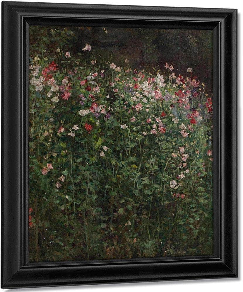 Sweet Peas By Robert Reid Fine Art Print