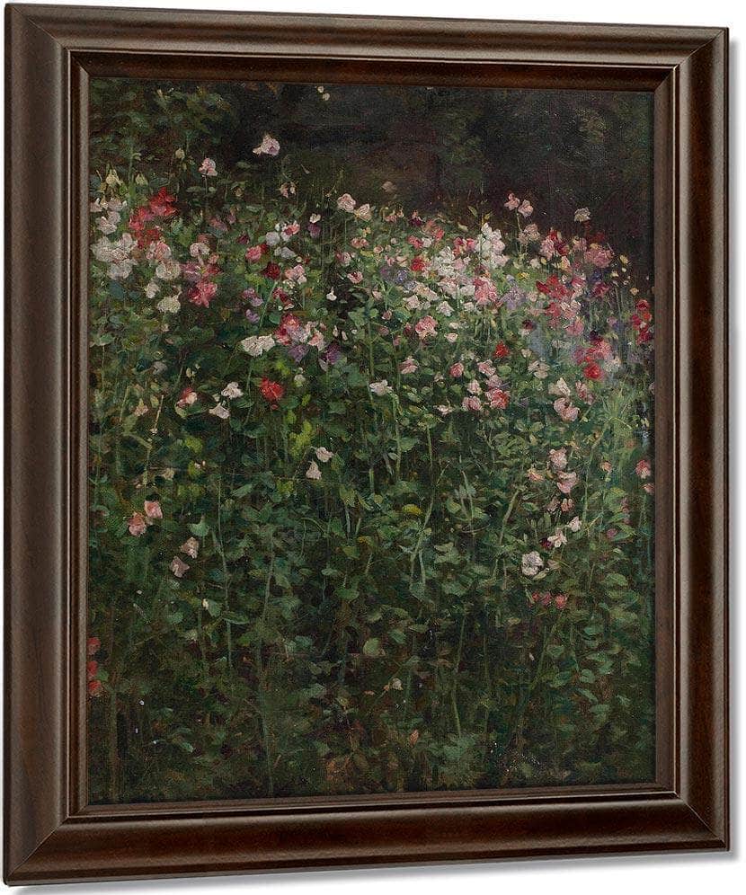 Sweet Peas By Robert Reid Fine Art Print