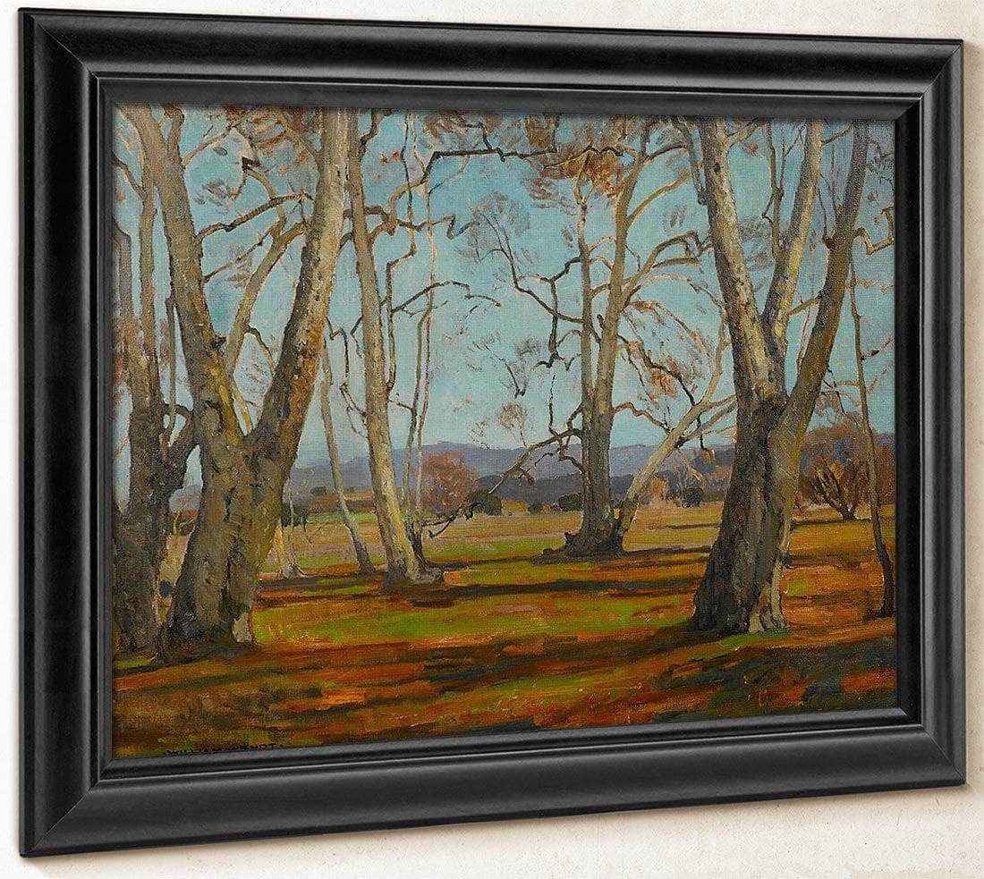 Sycamores By William Wendt Fine Art Print