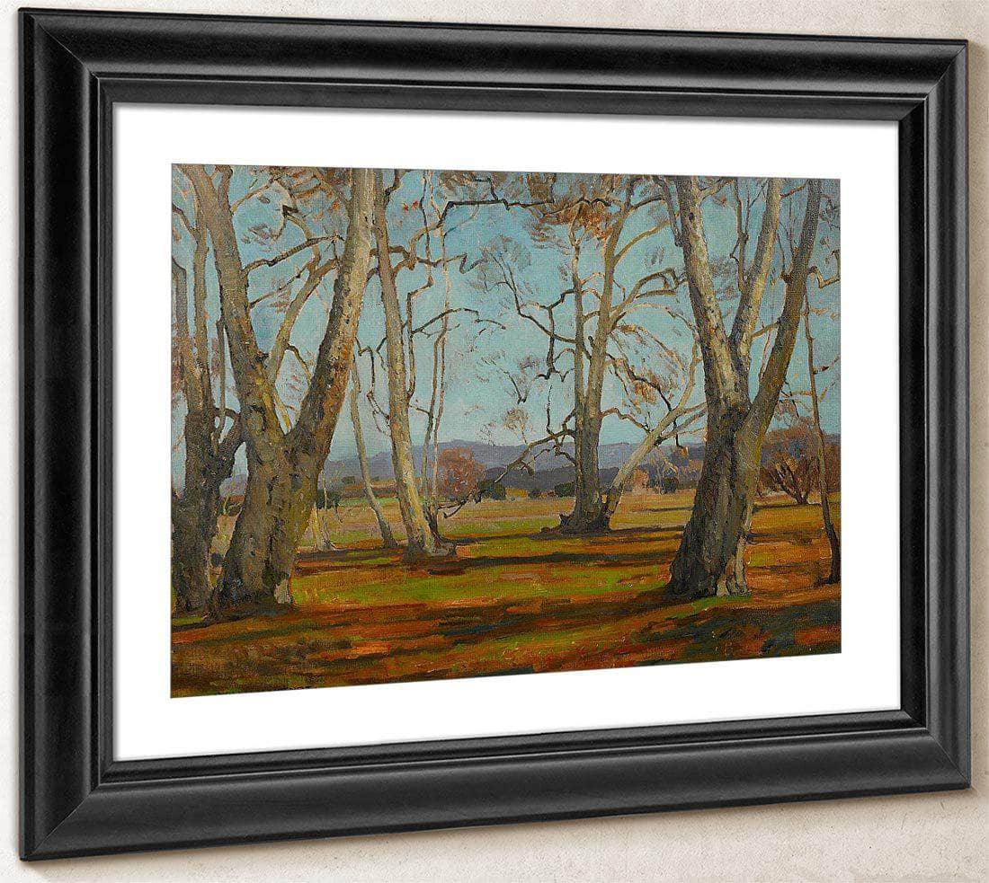 Sycamores By William Wendt Fine Art Print