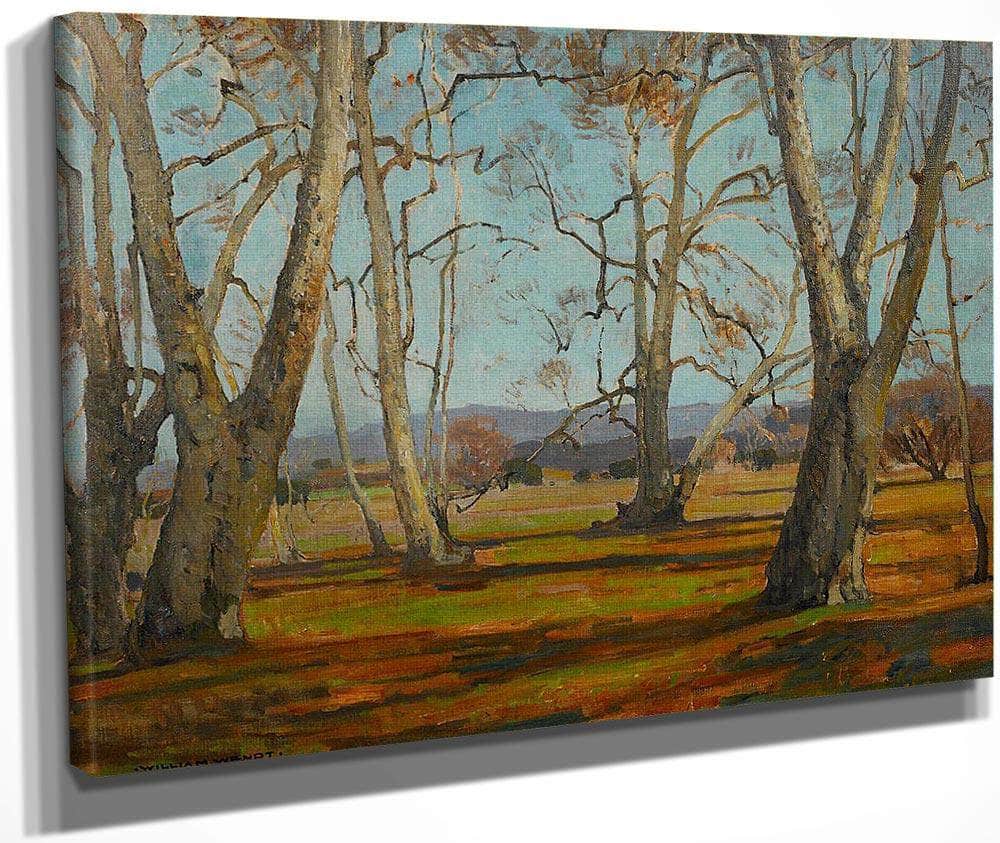 Sycamores By William Wendt Fine Art Print